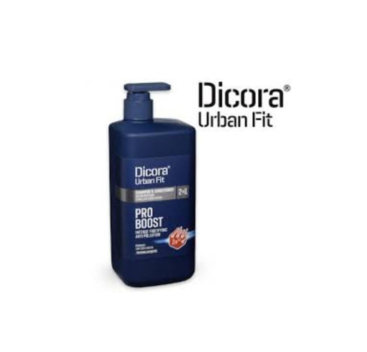 Sampon pentru par fortifiant Pro Boost cu extracte naturale Moringa, Zinc si Biotina 800 ml, Dicora Urban Fit - imagine 3